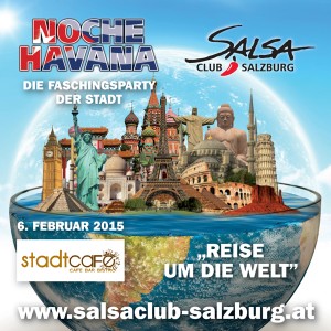 Salsa Salzburg Fasching 2015 Stadtcafe
